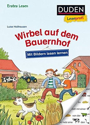 Wirbel auf dem Bauernhof - Mit Bildern lesen lernen