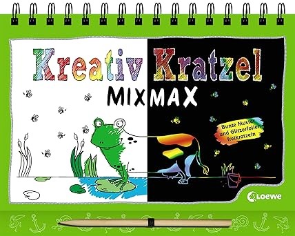 Kreativ-Kratzel MIX MAX - Tiere