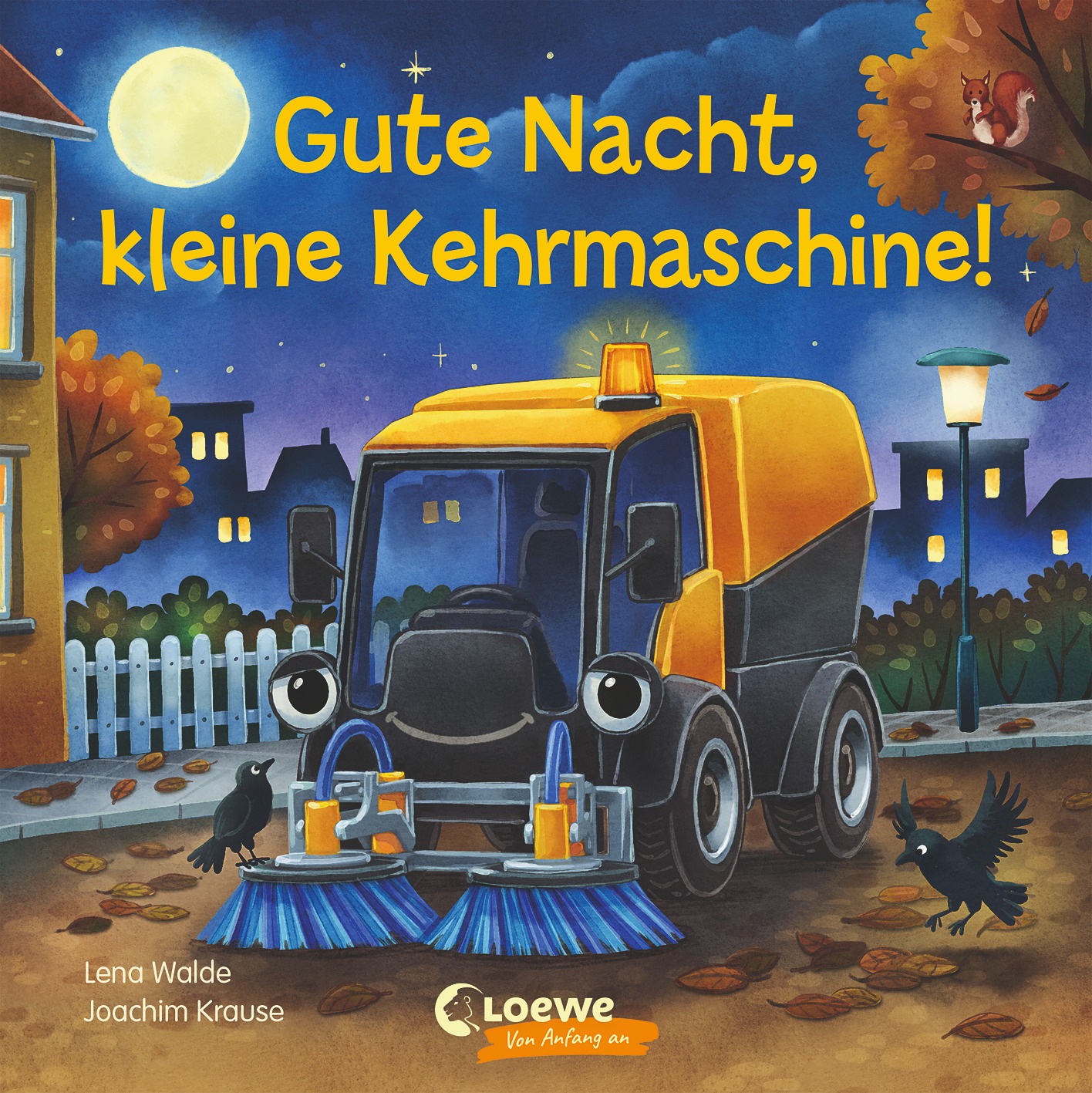 Gute Nacht, kleine Kehrmaschine!